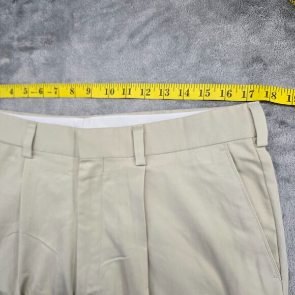 Nike Tiger Woods Collection Men's Beige Dri Fit Golf Pants Size 35x30 - Picture 9 of 14